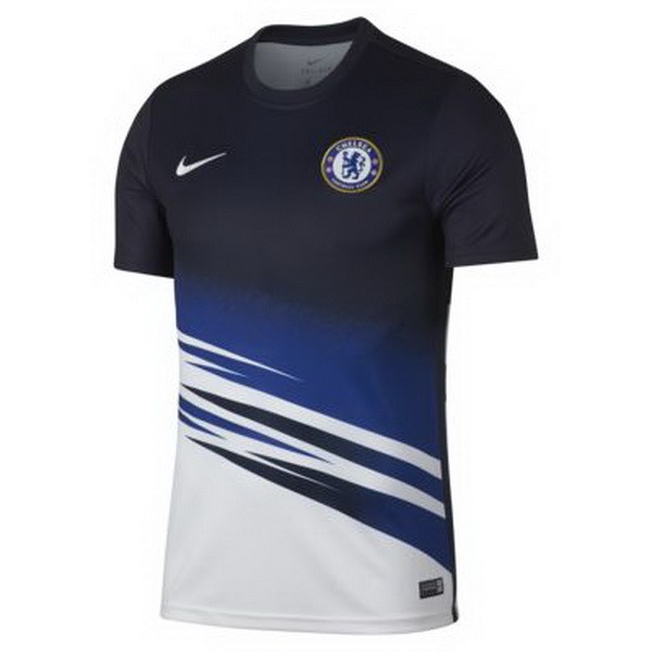 Trainingsshirt Chelsea 2019-20 Blau Marine Weiß Fussballtrikots Günstig